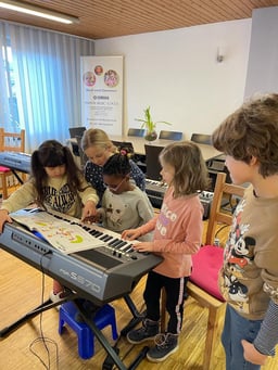 Angebote für die Kinder - Kurse in der Musikschule Yamaha in Osnabrück