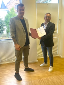 Verpflichtung des 2. Ortsbeigeordneten Christopher Arthen