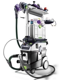 Absaug-Mobil für schnelleres und sicheres Arbeiten