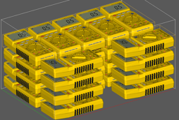 28 Multimeter in einem Druckvorgang