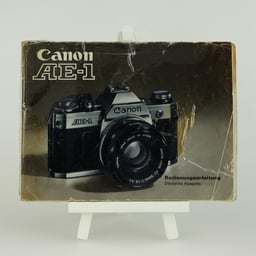 Gebrauchsanleitung CANON AE-1   ©  engel-art.ch