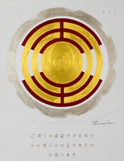 LUCKY CHARM  4  318mm×410mm  F6   Acrylic,   2018