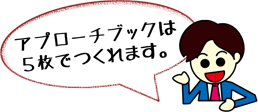 ５枚でデキるアプローチブック