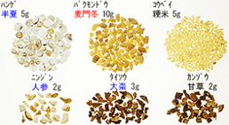 麦門冬湯　構成生薬