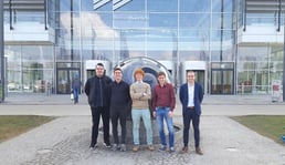 Studierende aus dem Studiengang Sport- und Eventmanagement auf der ISPO