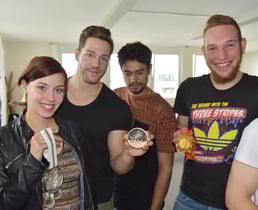 Praxisdialog mit Olympiasieger Wolfgang Hoppe im Bachelorstudiengang Sport- und Eventmanagement