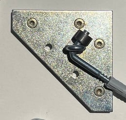 Bildaufhänger mit Ring- & Winkelschraube 