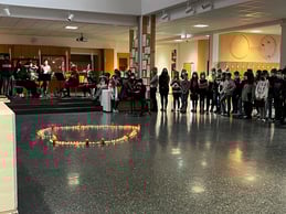 Lichtermeer für den Frieden