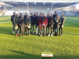Unsere Studenten des Bachelorstudiengangs Sport- und Eventmanagement beim SC Freiburg