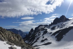 Wolkenstimmung auf der Lochberglücke