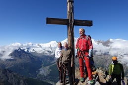 eindrückliche 4000er Welt, Alphubel-Dom-Lenzspitze