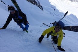 steiler Aufstieg zum Col de Talèfere