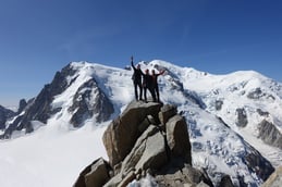 Gratturm am Arête Cosmiques, CHX, France