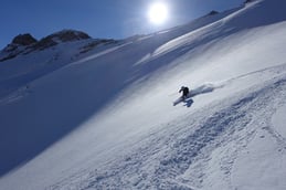 Tiefschneefahren ist kinderleicht