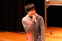 久保田 暢(とおる)くん。一緒に講演の運営をしました。当時は高校2年生