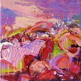 Elisabeth Augendre artiste peintre en Ariège acrylique originale impressionnisme