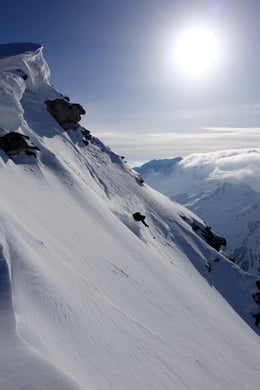 Einfahrt ins Accletta Couli