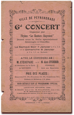 orthe landes peyrehorade aquitaine sorde hastingues cagnotte gave adour saumon chalosse abbaye, lous gaouyous, chœur d’hommes, orphéon, chorale, fanfare