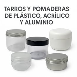 Tarros cosméticos, pomaderas cosméticas