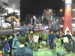 最後に集合！今日は大人数でした