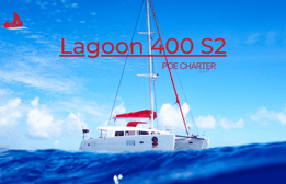 Photo Lagoon 400 S2 by Jean-Adrien Carré Tetiaroa Tuamotu Iles Sous le vent location