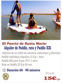 Paddle surf en el puerto