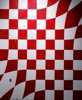 STOCKING 11    500mm×606mm   F12  Acrylic, wood   2016