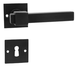 Maniglia per porta in ferro battuto