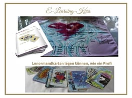 E-Learning-Kurs Lenormand Karten legen können...