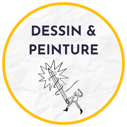 Dessin et peinture avec Virginie Pinos