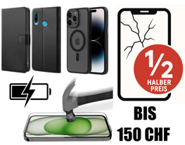 Akku Flatrate, Panzerglas Abo, Case Abo, Display Reparatur Schutz Versicherung