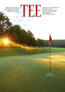 Golfclub-Magazin für die Golfsaison 2017 in Freudenstadt