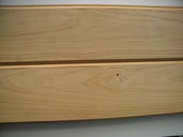 lames de bardage châtaignier languettes et rainures avec chanfrein 