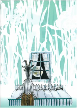 フェリクス・ホフマン「おおかみと七ひきのこやぎ」