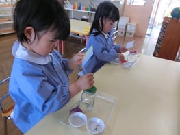 自分で選んだお仕事を、集中して行っています。