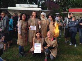 Glückliche Gesichter nach der Siegerehrung!