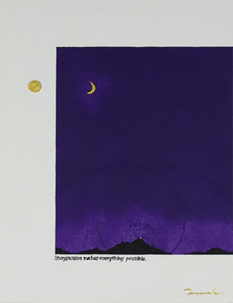 GOLD MOUNTAIN 5   318mm*410mm   F6   2020 acrylic on canvas, wood