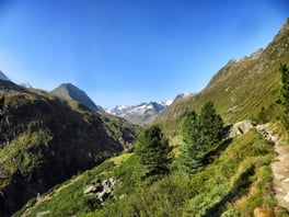 Weg zur Franz-Senn-Hütte