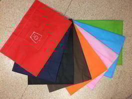 写真はヨコ型のオリジナルバッグ