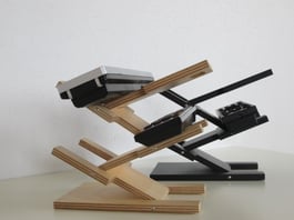 リモコンラック　オー　Eau　おしゃれ雑貨　インテリア小物　栃木県家具　東京デザインセンター