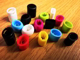 slide closures for fabric wristbands