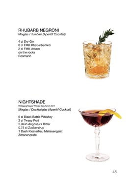 Drinkbuch der Barfachschule Zürich