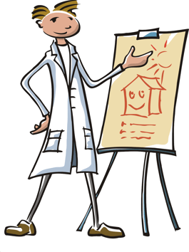 Reiter, der Gebäudedoktor