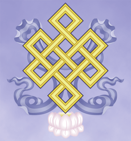 Tibet Buddha Buddhismus Yoga Meditation Glückssymbole 