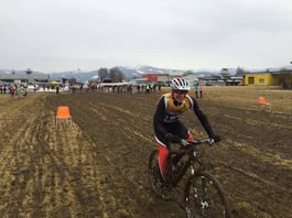 Michael Schädler auf der Bike-Strecke  (Foto: Kerry McGawley)