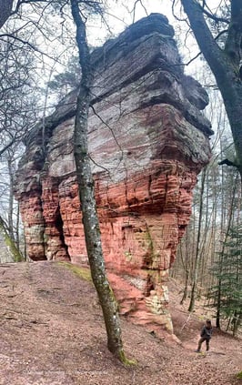 Mit dem Wohnmobil am Altschlsossfelsen