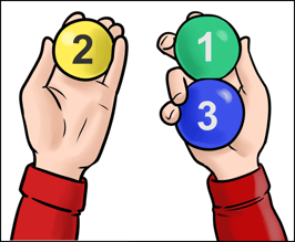 troisième exercice: les mains