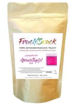 gefriergetrockneter Granatapfel