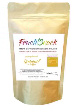 gefriergetrocknete Qumquat in Scheiben