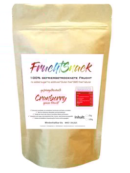gefriergetrocknete Cranberry ganze Frucht
